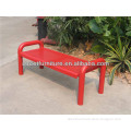 Decorative outdoor benches metal backless public seating bench chair